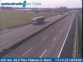 Slika pregleda web-kamere Fidenza - A01 - KM 92,5